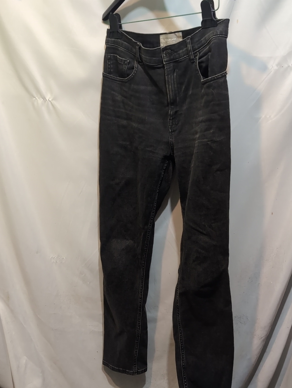 Everlane Black Straight Leg Cheeky Jeans for Women Size 29 Regular